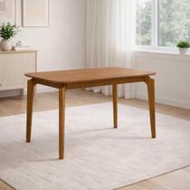 Mesa para Sala de Jantar Ficus 160cm Tampo em MDF Madeira/Cinamomo Mesa para Sala de Jantar Ficus 160cm Tampo em MDF Madeira/Cinamomo