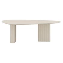 Mesa para Sala de Jantar Isis Orgânica 2,00m Off White - Leifer Mesa para Sala de Jantar Isis Orgânica 2,00m Off White - Leifer