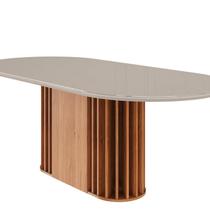 Mesa para Sala de Jantar Julieta 210 Cm Oval