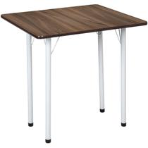 Mesa para Sala de Jantar Nádia MDP Marrom/Branco Mesa para Sala de Jantar Nádia MDP Marrom/Branco