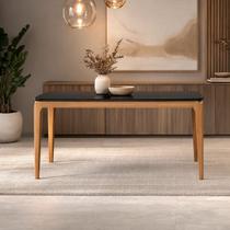 Mesa para Sala de Jantar Tampo com Vidro 100% MDF 180cm Áurea Mesa para Sala de Jantar Tampo com Vidro 100% MDF 180cm Áurea