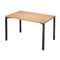 Mesa Parus 6 Lugares 120x80 Cm Tampo Em Mdp 25mm Preto Roal Mesa Parus 6 Lugares 120x80 Cm Tampo Em Mdp 25mm Preto Roal