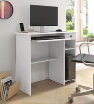 Mesa pc computador Notebook Valentina cor Branco - MJM Casa dos Móveis