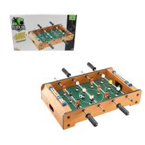 Mesa Pebolim Mini Infantil Jogo Futebol 52cm Bolas Incluídas
