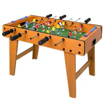Mesa Pebolim Totó Futebol De Mesa Grande Portátil C/Bolas/Placar