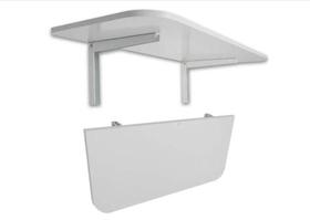 Mesa Pequena para Cozinha Dobrável de Parede 70cm x 50cm Lavanderia Café Escritório Mesa Pequena para Cozinha Dobrável de Parede 70cm x 50cm Lavanderia Café Escritório