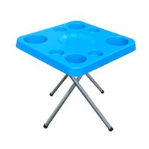 Mesa Petisqueira Camping Com Pés Galvanizado Desmontável Mesa Petisqueira Camping Com Pés Galvanizado Desmontável