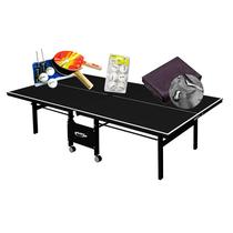 MESA PING PONG 1084 PRETA KLOPF + KIT 5030 + 6 Bol Brancas + Capa MESA PING PONG 1084 PRETA KLOPF + KIT 5030 + 6 Bol Brancas + Capa
