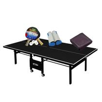 MESA PING PONG 1084 PRETA KLOPF + Kit 5055 + Rede 5096 + Capa Fechada