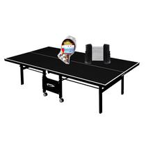 MESA PING PONG 1084 PRETA KLOPF + Kit 5055 + Rede Retrátil Preta