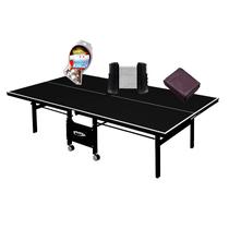 MESA PING PONG 1084 PRETA KLOPF + Kit 5055 + Rede Retrátil Preto + Capa Fechada