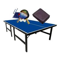 MESA PING PONG ESPECIAL MDF 18mm KLOPF 1019 + KIT Completo 5031 + Capa MESA PING PONG ESPECIAL MDF 18mm KLOPF 1019 + KIT Completo 5031 + Capa