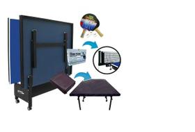 MESA PING PONG KLOPF 1084 + Kit Completo 5055 + rede + Capa Aberta MESA PING PONG KLOPF 1084 + Kit Completo 5055 + rede + Capa Aberta