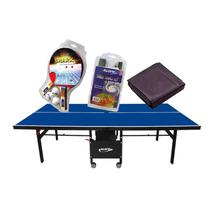 MESA PING PONG MDF 1084 KLOPF + Kit 5055 + Rede 5034 + Capa Fechada MESA PING PONG MDF 1084 KLOPF + Kit 5055 + Rede 5034 + Capa Fechada