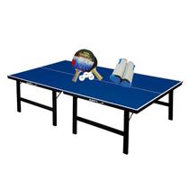 MESA PING PONG MDF 15mm 1016 KLOPF + Kit 5055 + Rede Retrátil 5096