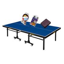 MESA PING PONG MDF 25mm KLOPF 1008 + Kit 5055 + Rede Master 5034 + Capa Mesa Fechada