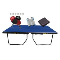 MESA PING PONG MDF 25MM KLOPF 1090 + 2 Kits 5093 + Rede Retrátil 5096 + Capa Slim
