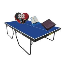 MESA PING PONG MDF 25MM KLOPF 1090 + 2 Kits 5093 + Rede Retrátil 5096 + Capa