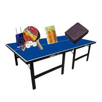 MESA PING PONG MDP 15mm 1001 KLOPF + KIT Completo 5030 + Kit 5076 + Capa MESA PING PONG MDP 15mm 1001 KLOPF + KIT Completo 5030 + Kit 5076 + Capa