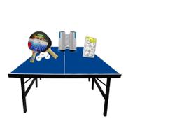 MESA PING PONG MDP 15mm KLOPF 1001 + Kit 5055 + Kit 5075 + Rede retrátil MESA PING PONG MDP 15mm KLOPF 1001 + Kit 5055 + Kit 5075 + Rede retrátil