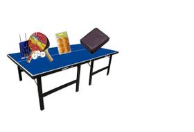 MESA PING PONG MDP 15mm KLOPF 1001 + KIT Completo 5030 + Kit 5076 + Capa MESA PING PONG MDP 15mm KLOPF 1001 + KIT Completo 5030 + Kit 5076 + Capa