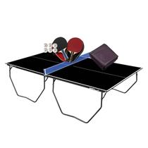 MESA PING PONG PRETA MDP 15mm 1087 KLOPF + 2 Kits c/ Estojos + Capa Slim