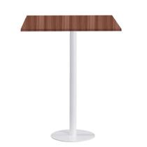 Mesa Pisa Beta Bistrô Fratini 107,50cm (A) Disco Redondo Branco Tampo MDP Quadrado Walnut 80cm (L) Mesa Pisa Beta Bistrô Fratini 107,50cm (A) Disco Redondo Branco Tampo MDP Quadrado Walnut 80cm (L)