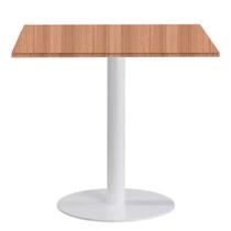 Mesa Pisa Beta Fratini Disco Redondo Branco Tampo MDP Mesa Pisa Beta Fratini Disco Redondo Branco Tampo MDP