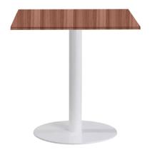 Mesa Pisa Beta Fratini Disco Redondo Branco Tampo MDP Mesa Pisa Beta Fratini Disco Redondo Branco Tampo MDP