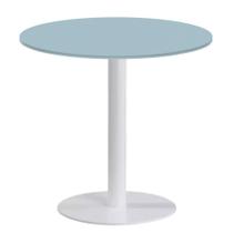 Mesa Pisa Beta Fratini Disco Redondo Branco Tampo MDP Mesa Pisa Beta Fratini Disco Redondo Branco Tampo MDP