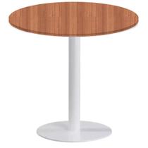 Mesa Pisa Beta Fratini Disco Redondo Branco Tampo MDP