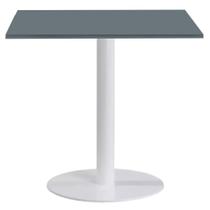 Mesa Pisa Beta Fratini Disco Redondo Branco Tampo MDP Mesa Pisa Beta Fratini Disco Redondo Branco Tampo MDP