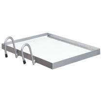 Mesa plana com suporte para barco