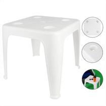Mesa Plástica Apoio Multiuso com Porta-copos Mor Mesa Plástica Apoio Multiuso com Porta-copos Mor