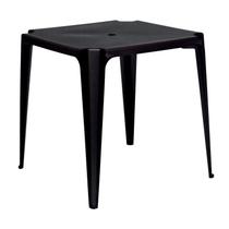 Mesa Plástica Bela Vista 70cm Preta 15151003 MOR