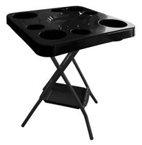 Mesa Plástica Para Petiscos,Lazer Camping,Cerveja,Pescadeira