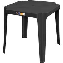 Mesa plástica quadrada 70 x 70 cm - Coruripe - Solplast