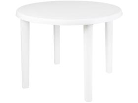 Mesa Plástica Redonda Desmontável Mor Mesa Plástica Redonda Desmontável Mor