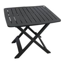Mesa Plástico Quadrada Dobrável Multiuso Compacta Prática Preta Lanchonete Restaurante Casa Apartamento Comércio Área Gourmet Jardim Churrasqueira Mesa Plástico Quadrada Dobrável Multiuso Compacta Prática Preta Lanchonete Restaurante Casa Apartamento Comércio Área Gourmet Jardim Churrasqueira