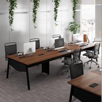 Mesa Plataforma 3,60m para 6 Pessoas c/ Caixas de Tomadas F5 - F5 Office G