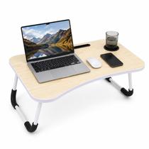 Mesa Portátil Dobrável Cama para Notebook 60cm x 40cm Bege Mesa Portátil Dobrável Cama para Notebook 60cm x 40cm Bege