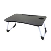 Mesa portátil dobravel de mdf 59,5x39x27cm suporte para notebook
