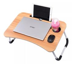 Mesa Portátil Dobrável P/ Notebook Cama Home Office Refeição Mesa Portátil Dobrável P/ Notebook Cama Home Office Refeição