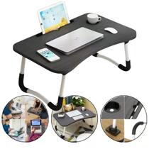 Mesa Portátil Dobrável P/ Notebook Cama Home Office Refeição Suporte