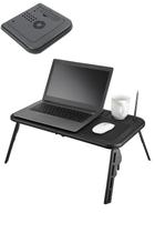 Mesa Portátil Notebook Com Ventilador Usb Ajuste De Altura Inclinação E Acessórios Mesa Portátil Notebook Com Ventilador Usb Ajuste De Altura Inclinação E Acessórios