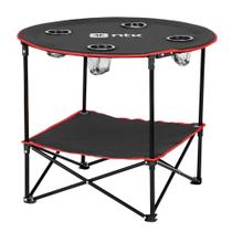 mesa portatil NTK para Camping Modelo Lua - Preta