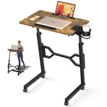 Mesa portátil para esteira Enayplon com altura ajustável de 75 a 106 cm