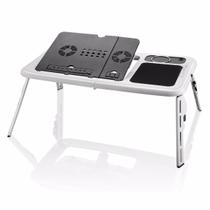Mesa Portátil Para Netbook E Notebook Com 2 Cooler Retrátil