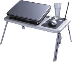 Mesa Portátil para Notebook Dobrável com Cooler TMT