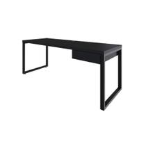 Mesa Presidente C-01 Gav. 190x70x75cm Yon Preto Preto Mesa Presidente C-01 Gav. 190x70x75cm Yon Preto Preto